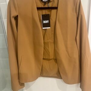 DKNY Women's Camel Cape Blazer (NWT)
